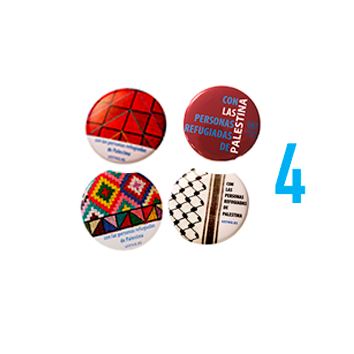 Pack 4 Chapas (Una de cada)