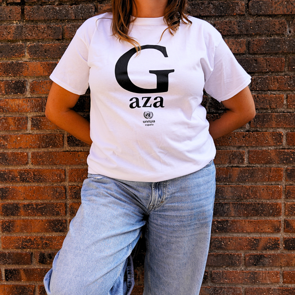 Camiseta Gaza blanca