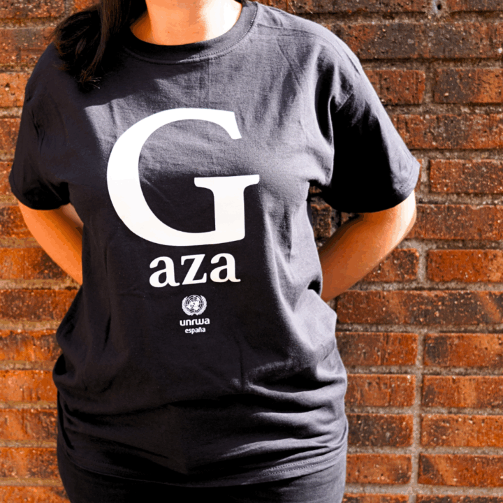 Camiseta “G de Gaza” negra
